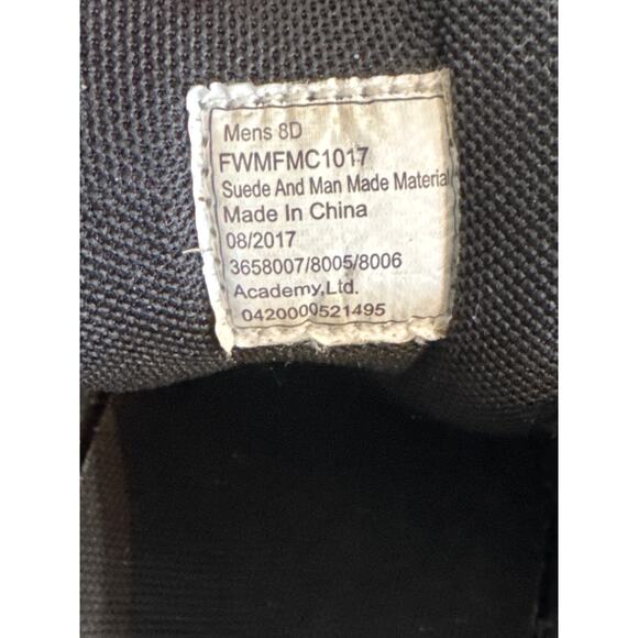 Magellan Prowler Hiking Shoes Mens 8 Waterproof Brown Orange GUC Lace Up Low Top - Picture 10 of 10